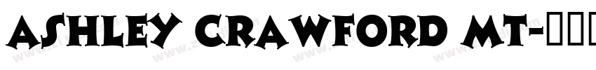 Ashley Crawford MT字体转换